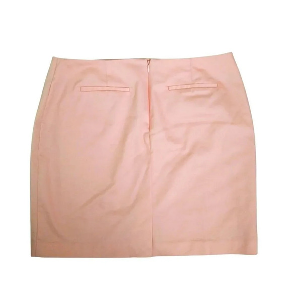 Jacob Pencil Skirt,  Peach/Light Orange, 14 - Picture 4 of 9